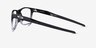 Oakley Activate Black Clear PlastiqueMontures de lunettes de vue d'EyeBuyDirect, Vue de Côté