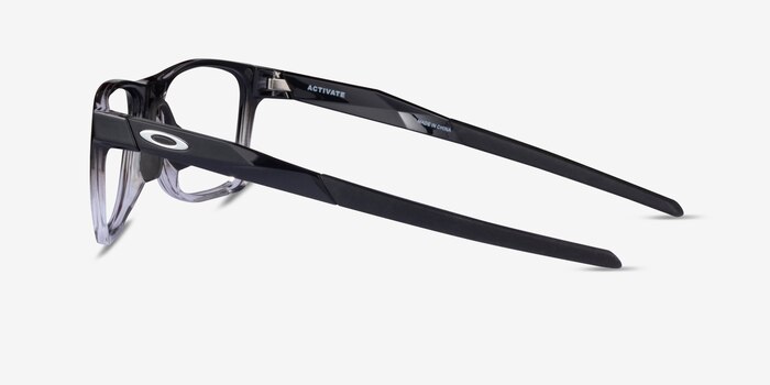 Oakley Activate Black Clear Plastic Eyeglass Frames from EyeBuyDirect