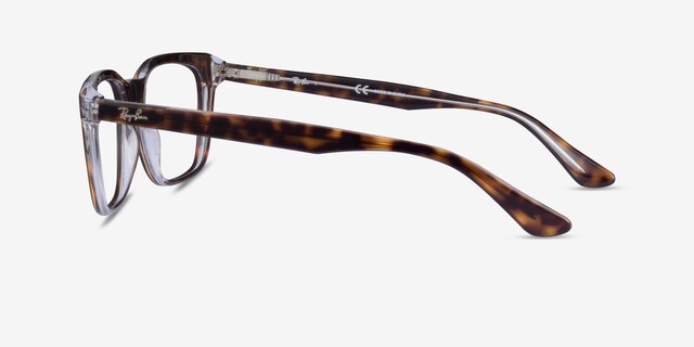Ray-Ban RB5391 Tortoise AcetateEyeglass Frames from EyeBuyDirect, Side View