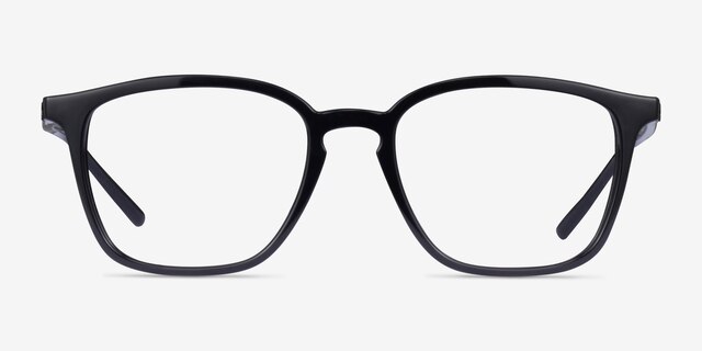 Ray-Ban RB7185 Black PlasticEyeglass Frames from EyeBuyDirect, Front View