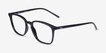 Ray-Ban RB7185 Black PlasticEyeglass Frames from EyeBuyDirect, Angle View
