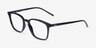 Ray-Ban RB7185 Black PlasticEyeglass Frames from EyeBuyDirect, Angle View