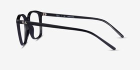 Ray-Ban RB7185  Black  Plastique Montures de lunettes de vue d'EyeBuyDirect, Vue de Côté