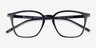 Ray-Ban RB7185 Black PlasticEyeglass Frames from EyeBuyDirect, Closed View