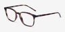 Ray-Ban RB7185 Tortoise PlasticEyeglass Frames from EyeBuyDirect, Angle View