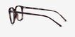 Ray-Ban RB7185 Tortoise PlasticEyeglass Frames from EyeBuyDirect, Side View