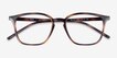 Ray-Ban RB7185 Tortoise PlasticEyeglass Frames from EyeBuyDirect, Closed View