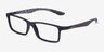Ray-Ban RB8901 Black PlasticEyeglass Frames from EyeBuyDirect, Angle View