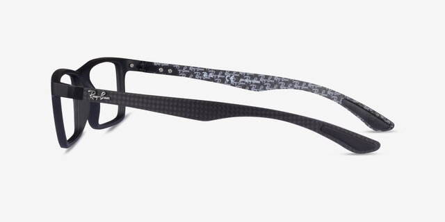 Ray-Ban RB8901 Black PlasticEyeglass Frames from EyeBuyDirect, Side View