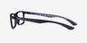 Ray-Ban RB8901 Black PlasticEyeglass Frames from EyeBuyDirect, Side View