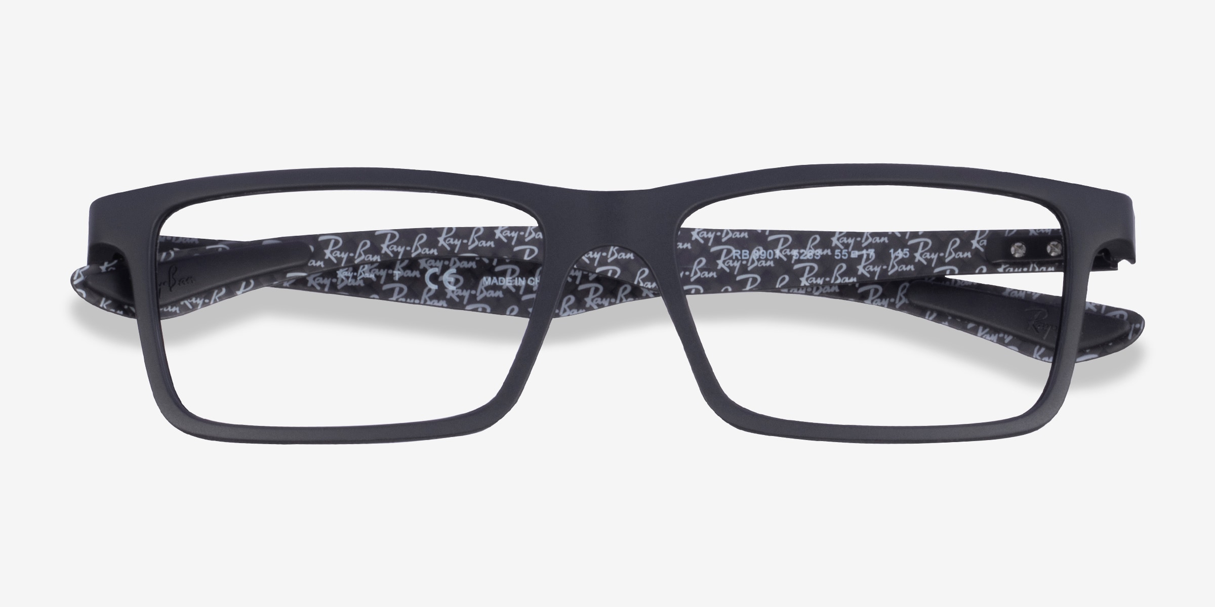 Ray Ban RX8901 Eyeglasses 5263 Black