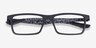Ray-Ban RB8901 Black PlasticEyeglass Frames from EyeBuyDirect, Closed View