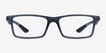Ray-Ban RB8901 Blue PlasticEyeglass Frames from EyeBuyDirect, Front View