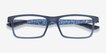Ray-Ban RB8901 Blue PlasticEyeglass Frames from EyeBuyDirect, Closed View