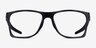 Oakley Activate Satin Black Camo PlasticEyeglass Frames from EyeBuyDirect, Front View