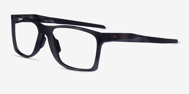 Oakley Activate Satin Black Camo PlasticEyeglass Frames from EyeBuyDirect, Angle View