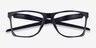 Oakley Activate Satin Black Camo PlasticEyeglass Frames from EyeBuyDirect, Closed View