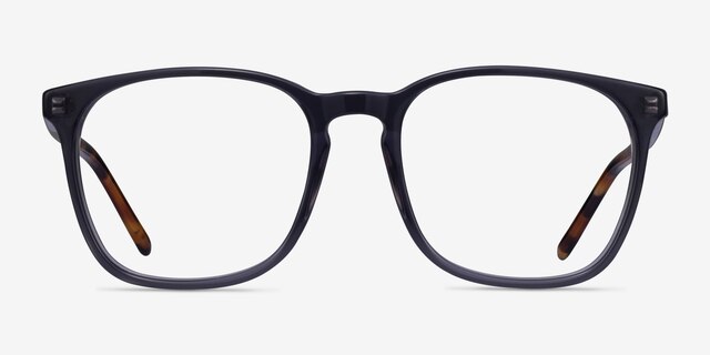 Ray-Ban RB5387 Gray AcetateEyeglass Frames from EyeBuyDirect, Front View