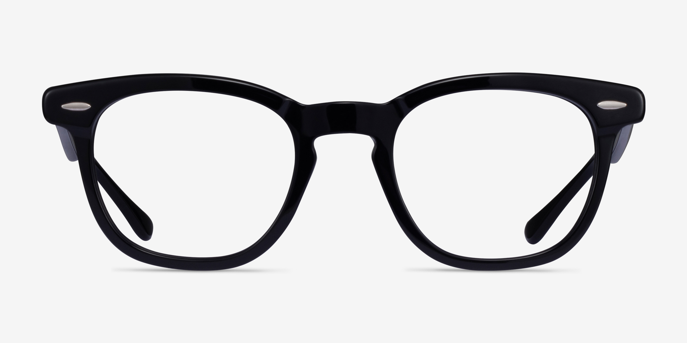 RayBan RB5398 Hawkeye Square Black Frame Eyeglasses Eyebuydirect