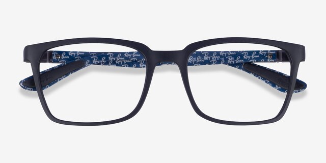 Ray-Ban RB8906 Matte Black PlasticEyeglass Frames from EyeBuyDirect, Closed View
