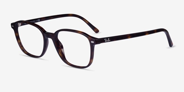 Ray-Ban RB5393 Leonard Tortoise AcetateEyeglass Frames from EyeBuyDirect, Angle View