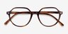 Ray-Ban RB5395 Thalia Striped AcetateEyeglass Frames from EyeBuyDirect, Closed View