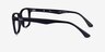 Ray-Ban RB5279 Black AcetateEyeglass Frames from EyeBuyDirect, Side View