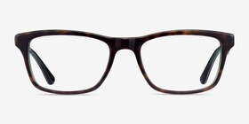 Ray-Ban RB5279 Tortoise Green Acétate Montures de lunettes de vue d'EyeBuyDirect, Vue de Face