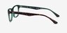 Ray-Ban RB5279 Tortoise Green AcetateEyeglass Frames from EyeBuyDirect, Side View