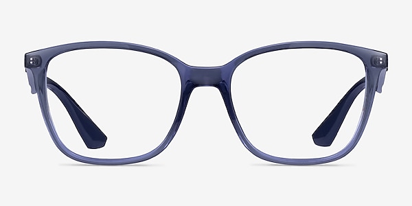 Ray-Ban RB7066 Transparent Violet Plastic Eyeglass Frames