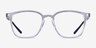 Ray-Ban RB7185 Transparent PlasticEyeglass Frames from EyeBuyDirect, Front View