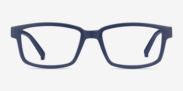 ARNETTE Bixiga Matte Blue PlasticEyeglass Frames from EyeBuyDirect, Front View