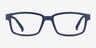 ARNETTE Bixiga Matte Blue PlasticEyeglass Frames from EyeBuyDirect, Front View