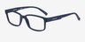 ARNETTE Bixiga Matte Blue PlasticEyeglass Frames from EyeBuyDirect, Angle View