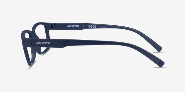 ARNETTE Bixiga Matte Blue PlasticEyeglass Frames from EyeBuyDirect, Side View