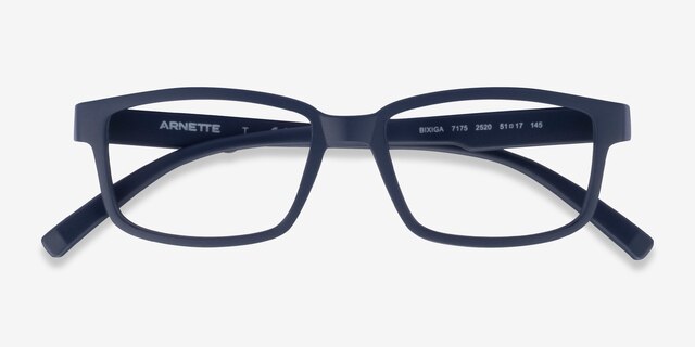 ARNETTE Bixiga Matte Blue PlasticEyeglass Frames from EyeBuyDirect, Closed View