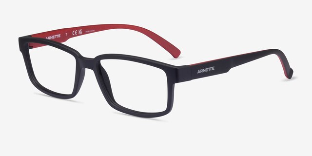 ARNETTE Bixiga Matte Black PlasticEyeglass Frames from EyeBuyDirect, Angle View