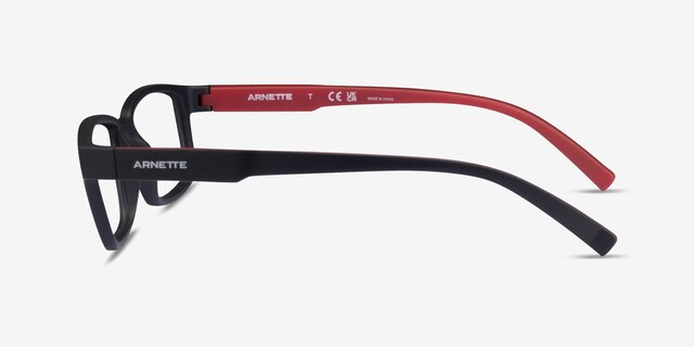 ARNETTE Bixiga Matte Black PlasticEyeglass Frames from EyeBuyDirect, Side View