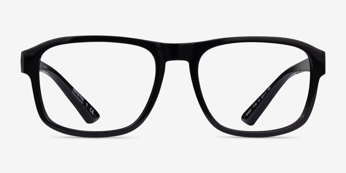 ARNETTE Bobby Shiny Black Plastic Eyeglass Frames from EyeBuyDirect