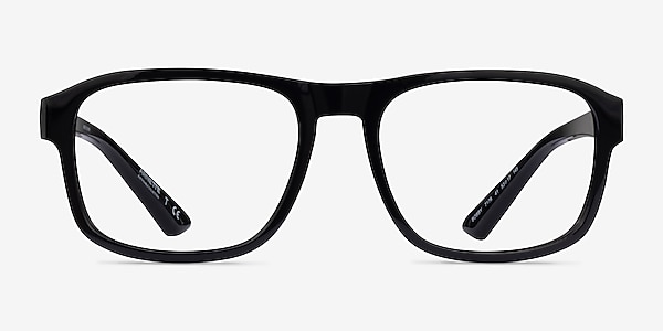 ARNETTE Bobby Shiny Black Plastic Eyeglass Frames