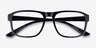 ARNETTE Bobby Shiny Black PlasticEyeglass Frames from EyeBuyDirect, Closed View