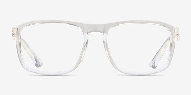 ARNETTE Bobby Shiny Transparent PlasticEyeglass Frames from EyeBuyDirect, Front View