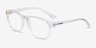 ARNETTE Bobby Shiny Transparent PlasticEyeglass Frames from EyeBuyDirect, Angle View