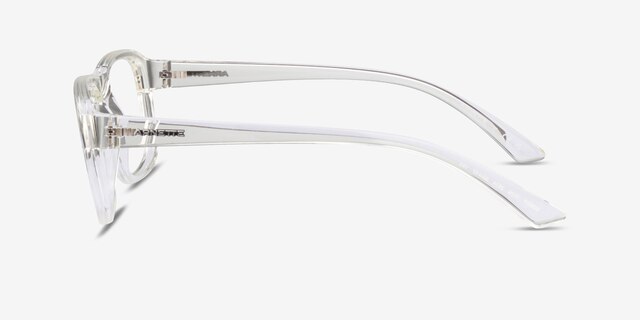 ARNETTE Bobby Shiny Transparent PlasticEyeglass Frames from EyeBuyDirect, Side View