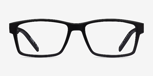 ARNETTE Leonardo Matte Black Plastic Eyeglass Frames