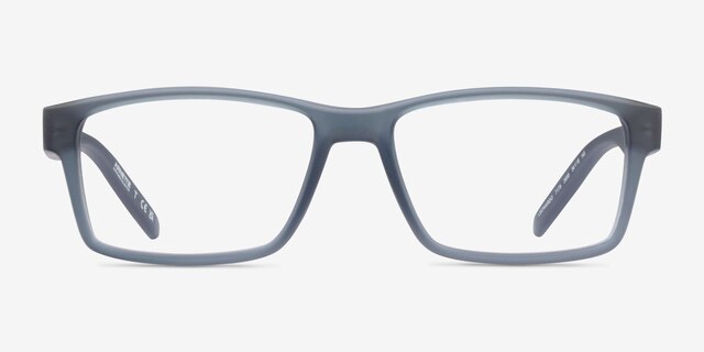 ARNETTE Leonardo Matte Blue PlasticEyeglass Frames from EyeBuyDirect, Front View