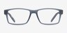 ARNETTE Leonardo Matte Blue PlasticEyeglass Frames from EyeBuyDirect, Front View