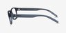 ARNETTE Leonardo Matte Blue PlasticEyeglass Frames from EyeBuyDirect, Side View