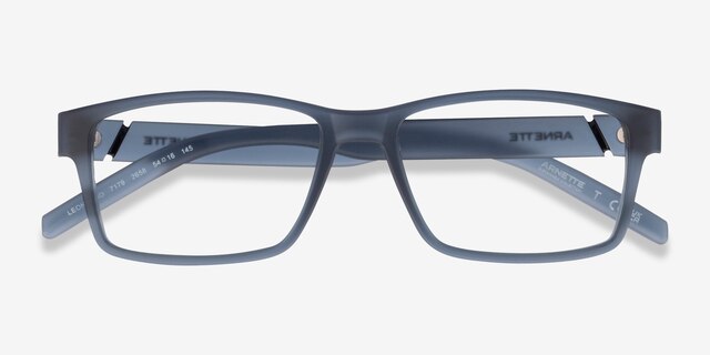 ARNETTE Leonardo Matte Blue PlasticEyeglass Frames from EyeBuyDirect, Closed View