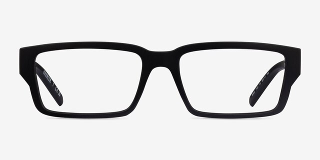 ARNETTE Bazz Matte Black PlasticEyeglass Frames from EyeBuyDirect, Front View
